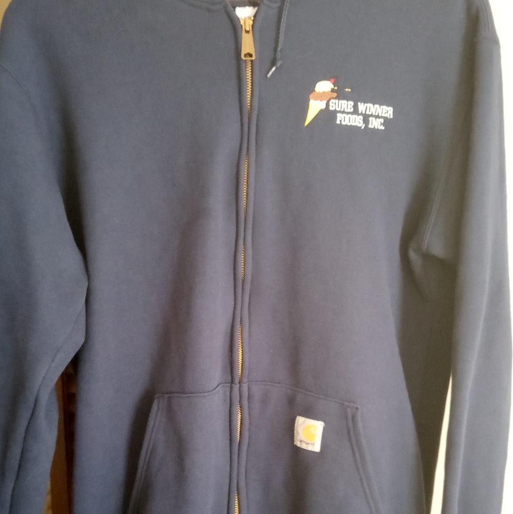 Carhartt zip up hoodie